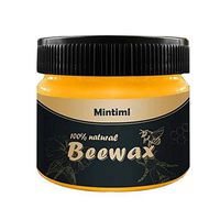 Autobestown Wood Seasoning Beewax, All Natural Furniture Care Polishing Waterproof Wear-Resistant Wax for Cutting Board, Bowl and Houseware, 80ml/2.7oz