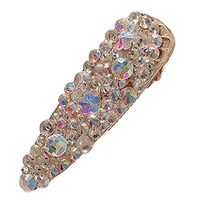 HNTDG Women Pearl Diamond Hair Clip Bridal Wedding Pearl Jewelry Hairband Hairpin Barrette Accessory