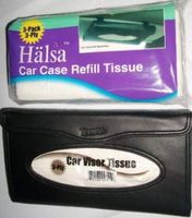 Car Visor Tissue Case + One Refill (3pk)