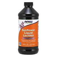 Now Foods Sunflower Liquid Lecithin, 16 Ounce
