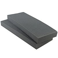 SRA Cases EN-AC-FG-C401-FOAM-CB 2 Pre-Scored Foam Blocks Insert for EN-AC-FG-C401, 20" x 7.9" x 2", Grey