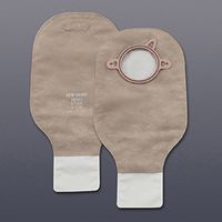 New Image 2-Piece Drainable Pouch 1-3/4" with Filter, Beige