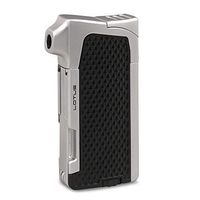 Jewels By Lux Condor Pipe Lighter - Black and Chrome