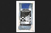 Lanier Looped Mop Head Cotton Cotton / Synthetic Blend Yarn Large Blue Bagged