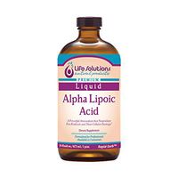Life Solutions Alpha Lipoic Acid, 16oz, 50mg Per Serving Formulated for Professionals Available to Consumers