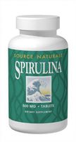 Source Naturals Spirulina 500mg, Premier Choice for Supplementing a Vegetarian Diet,100 Tablets
