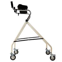 Walkers for Seniors with Seat Multifunctional Walker, Walking in a Lower Body Holder, Walkers, The Maximum Load 250 lbs Rolling Walkers (Color : Silver)