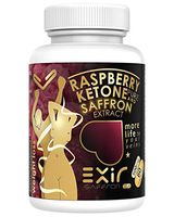 100% Pure Raspberry Ketones + Saffron Extracts + Magnesium Oxide - Appetite Suppressant, Boosts Mood Energy, Heart Burn Relief, Antioxidant, All Natural, 60 Capsules