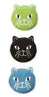 Kikkerland Cat Sponges, Set of 3 (CU280)