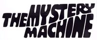 THE MYSTERY MACHINE LOGO VINYL STICKERS SYMBOL 6" DECORATIVE DIE CUT DECAL FOR CARS TABLETS LAPTOPS SKATEBOARD - WHITE