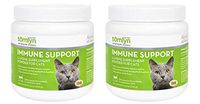 Tomlyn 2 Pack of Immune Support L-Lysine Powder, 100 Grams each, for Cats, Supports Respiratory and Eye Health