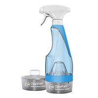 CleanPath Premium Multi-Surface Cleaner Kit - Reusable Spray Bottle + 2 Refill Pods, Makes 12 Bottles/168 oz. (Bee Spring Scent, Blue)