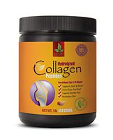 Joint Support with Collagen - Collagen PEPTIDES HYDROLYZED from Collagen I&III - Collagen Supplements for Skin Elasticity - 1 Bottle 1 LB - 454 Grams