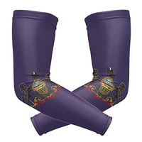 Anyangquji Pennsylvania State Flag Arm Sleeve Protectiv for Man Elbow Brace for Arthritis (1 Pair)