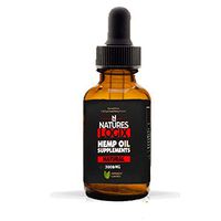 Hemp Oil for Pain Anxiety Relief:: 3000mg:: May Help Ease Stress, Pain, Anxiety, Sleep, Depression, Headaches and Much More :: Healthy nutrients for Hair, Skin, Nails :: Zero THC CBD Cannabidoil