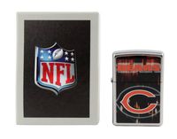 Zippo NFL Chicago Bears Street Chrome Pocket Lighter