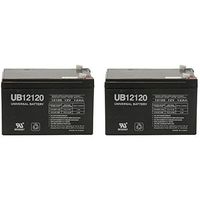 Universal Power Group 12V 12Ah Battery for Zipr 3 Xtra Mobility Scooter - 2 Pack