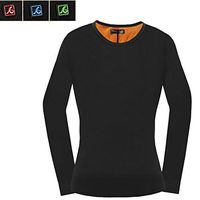 LvBo Insulated Heating Underwear Adjustable Charging Heated Top Clothing Pants Set for Woman 10000mah Power Bank Battery Not Include