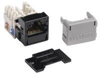 MGS400-003 - Systimax GigaSPEEDÂ XL MGS400 Series Category 6 U/UTP Information Outlet, Black