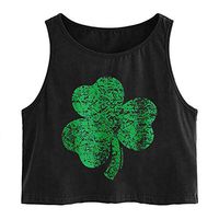 Mlide Women's Sleeveless Strap Print Tank Top Solid Fashion Top O-neck Sling Vest Tank Shirt