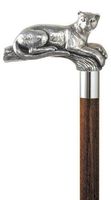 Puma Silver Plate Walking Stick by Harvy Canes and Concord