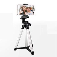 Qi Peng Mobile Phone Accessories Mobile Phone Holder for Tripod-Mobile Phone Bracket Tripod Stand Outdoor Desktop Tripod Floor Type Mobile Phone Holder (Size : 50cm)