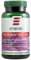 The Friendly Trio + NAG - Non-Dairy, Temperature Stable Probiotic (90 Capsules)