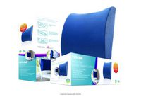 Compressed Premium Foam Cushions, Cmprsd Fm Lmbr Supt Cush, (1 EACH, 1 EACH)