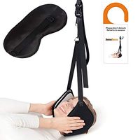 AvimaBasics Neck Traction Hammock for Pain Relief - Cervical Neck Traction Device - Neck Stretcher with Adjustable Straps - Portable Head Hammock for Muscle Relaxation and Physical Therapy (1 Pack)