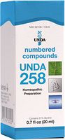 UNDA - UNDA 258 Numbered Compounds - Homeopathic Preparation - 0.7 fl. oz.