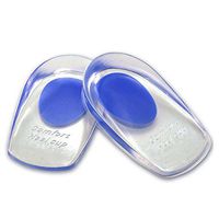 Msmask Shoes Pads Daily Heel Insoles Cushion Clean Health Foot Feet Care Gel Silicone