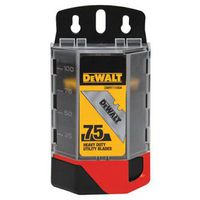DEWALT DWHT11004L Heavy Duty Utility Blades, 75-Pack