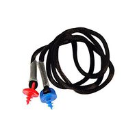 Radians CEPNC-B Custom Molded Earplugs Black Neckcord with Red and Blue Screws, Earplugs not included, Model:RADCEPNCB