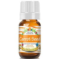 Pure Gold Carrot Seed Essential Oil, 100% Natural & Undiluted, 10ml