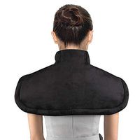 JMung Electric Back Warmer for Shoulder Neck Back Tomalinski herbaceous Cervical Massage Instrument for Back Neck and Shoulder Pain Relief,Black