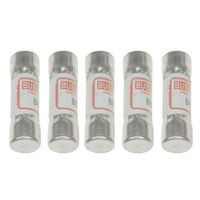Fluke 871215 Digital Multimeter Fast Acting Replacement Fuse, 600 AC Voltage, 2A Current (Pack of 5)