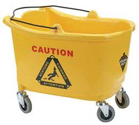Mop Bucket, 8-3/4 gal., Yellow
