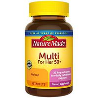 Nature Made Women's Multivitamin 50+ Tablets with Vitamin D, 90 Count (Packaging May Vary)