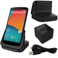 RND Dock for Google Nexus 5 (compatible with or without a slim-fit case) (black)