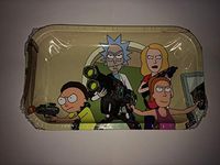 Generic (Family of Guns) Rolling Tray Rick and Morty