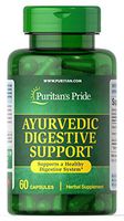 Puritan's Pride Ayurvedic Digestive Support with Ginger, Fennel, Amla-60 Capsules