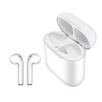 Wireless Bluetooth Headset Earphones Stereo Wireless Headset, Mini Bluetooth Earphones with Microphone and Charging Box for Smartphone and iPod Shuffle, X 8 7 6 Plus, iPod Nano 7, Samsung Galaxy S7 S6