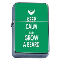 KEEP CALM AND GROW A BEARD Oil Lighter D-138