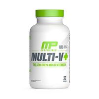 MP Essentials Multivitamin, Multi-V Plus, Daily Multivitamin Supplement with 20-Plus Ingredients for Health Support and Joint Support, Antioxidants, Athlete Multivitamin, 60-Count, 30 Servings