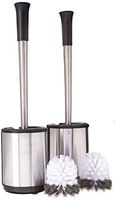 Polder Stainless Steel Toilet Brush Caddy, 2 Pack