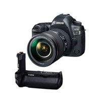 Canon EOS 5D Mark IV with EF 24-105mm f/4L IS II USM Lens - With Canon BG-E20 Battery Grip