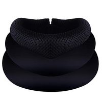 Magnetic Tourmaline Neck Brace, Cervical Collar Traction Device, Self-Heating Thermal Neck Pad for Pain Relief and Muscle Relaxation,Black