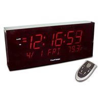 Super Large Digit Clock w-Calendar and Temperature