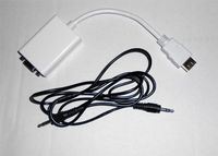 HDMI to VGA cable with Audio Output for pcDuino