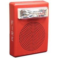 COOPER WHEELOCK E5O-24MCW-FR 2W SPK STR,WAL,24V,STD INT,RED